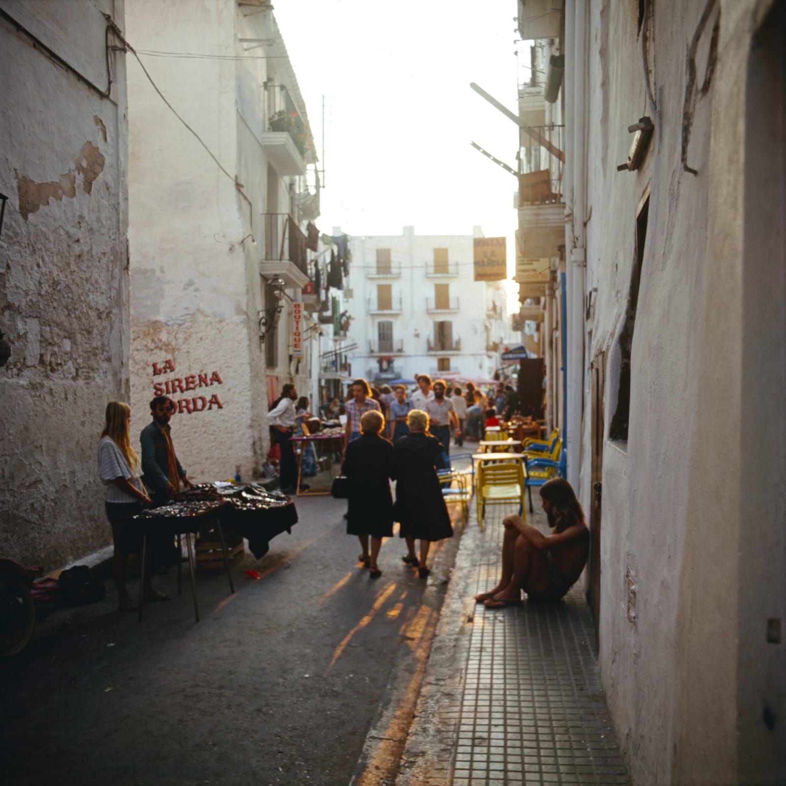 Walter Rudolph, Ibiza Town I, 1976