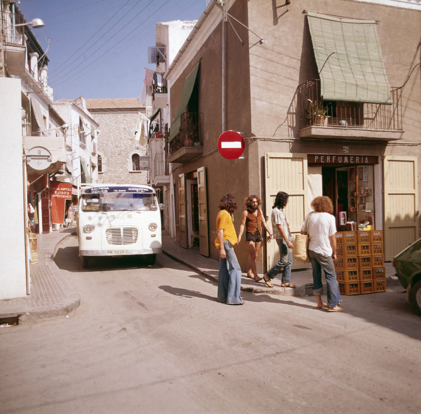 Walter Rudolph, El Autobús, Ibiza Town, 1976
