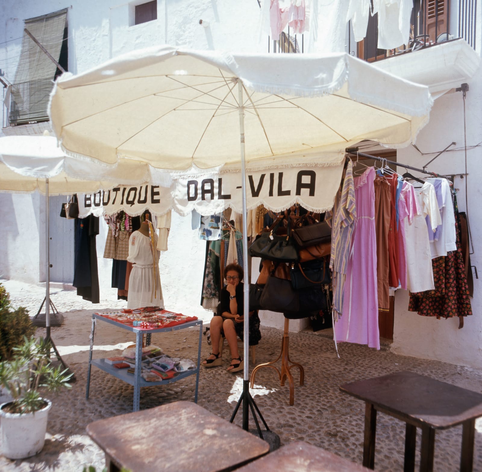 Walter Rudolph, Umbrella, Dalt Vila, Ibiza, 1976