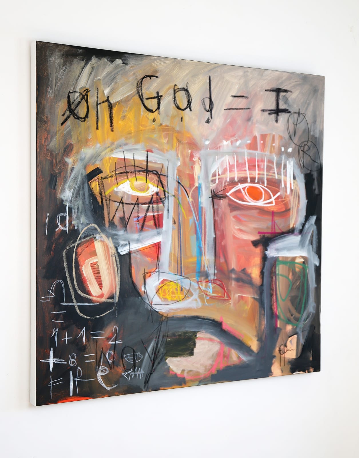 Gregoire Devin, Man on Fire, 2020, SOLD