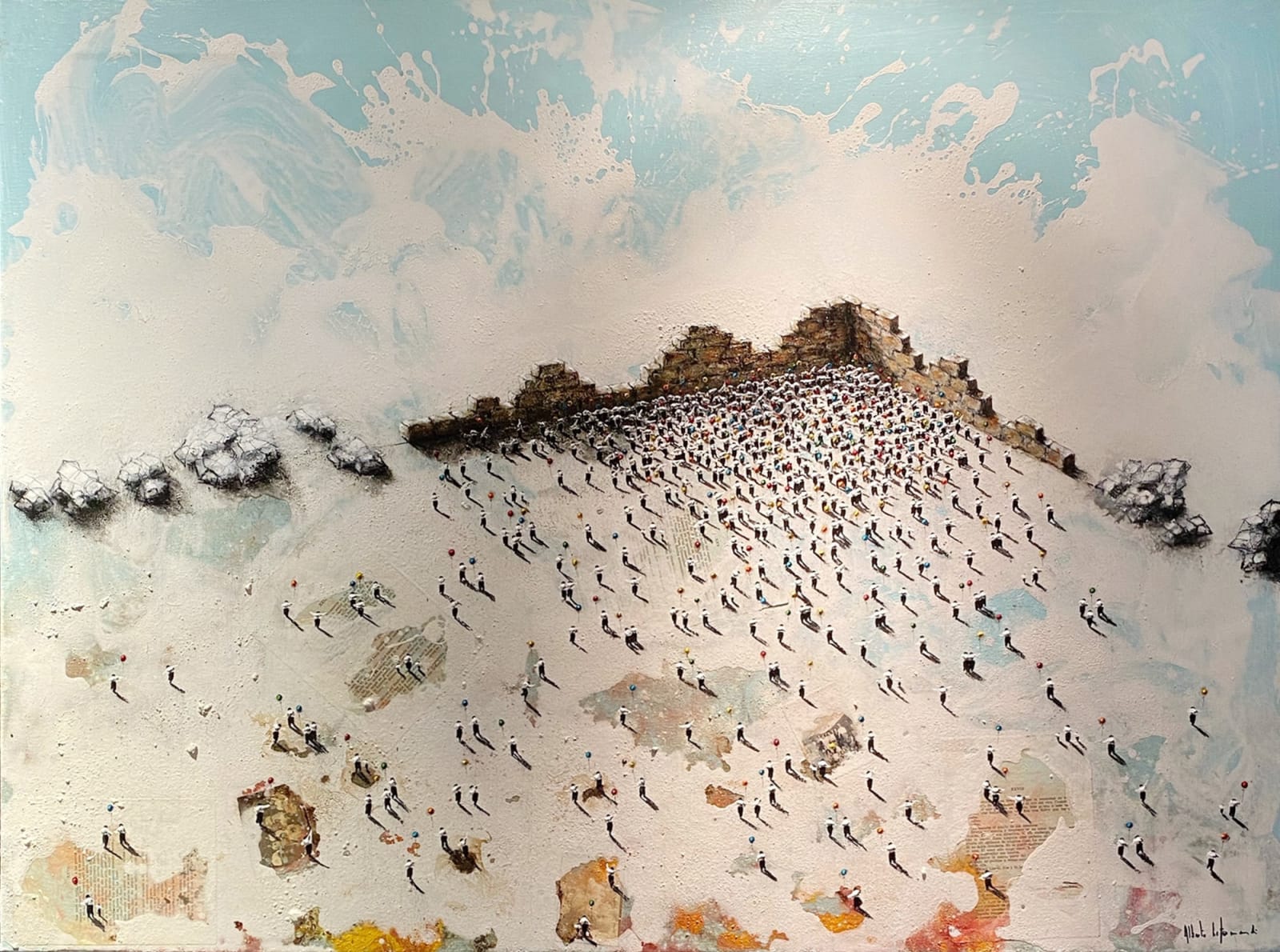 Alberto Letamendi, Oztopoak IV, 2022 Ai Bo Gallery