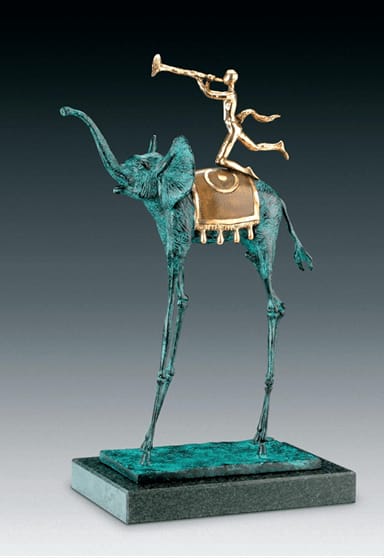Salvador Dali, Triumphant Elephant, 1984