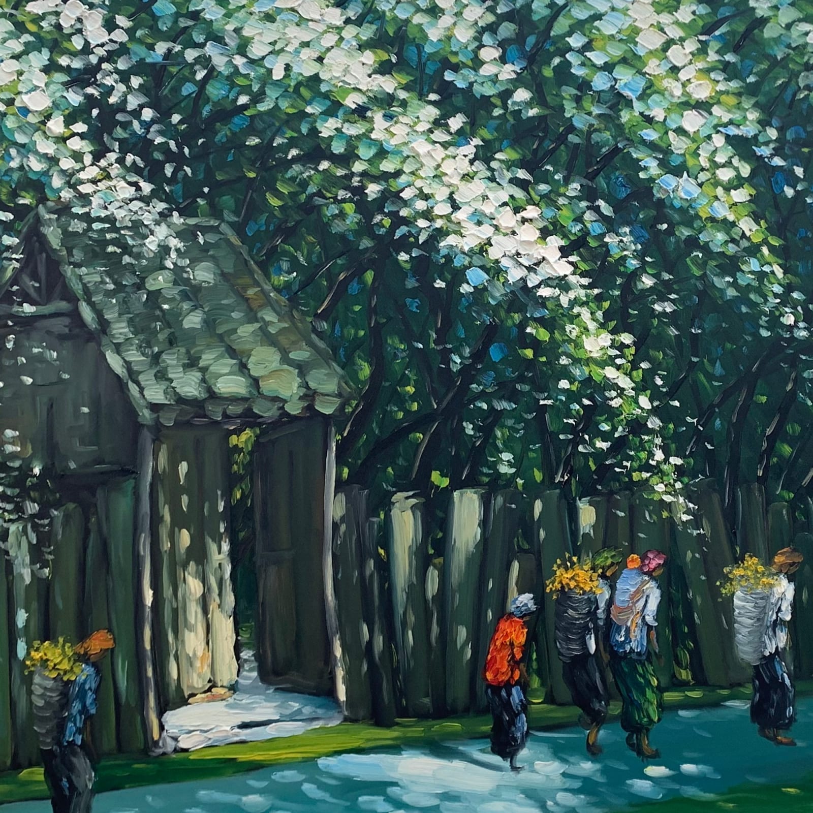 Le Thanh Son, Apricot Blossom, 2022