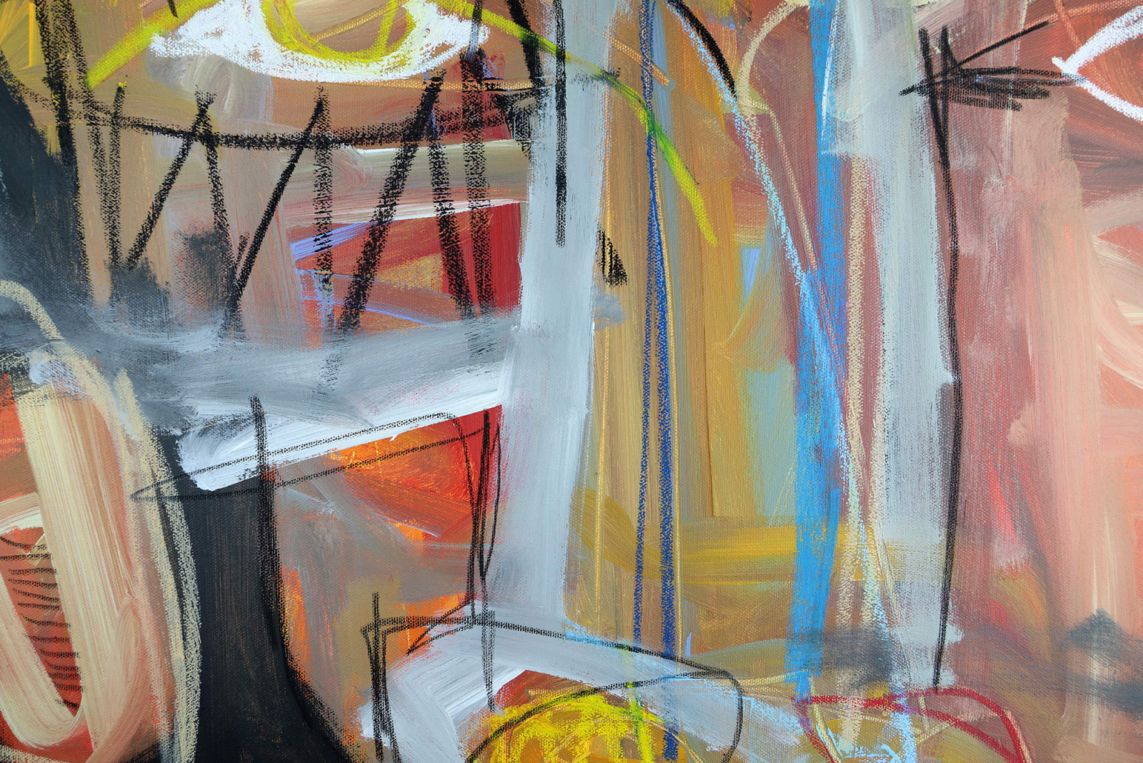 Gregoire Devin, Man on Fire, 2020, SOLD