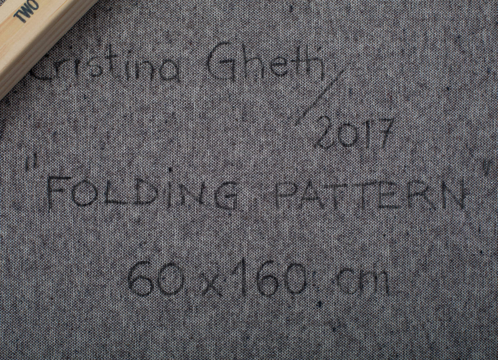 Cristina Ghetti, Folding Pattern, 2018, SOLD