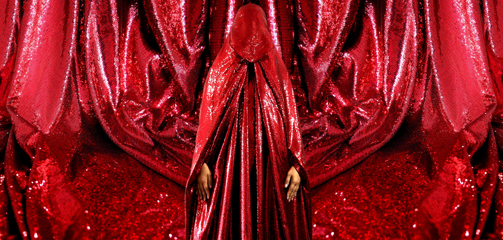 Anida Yoeu Ali, The Red Chador , 2019