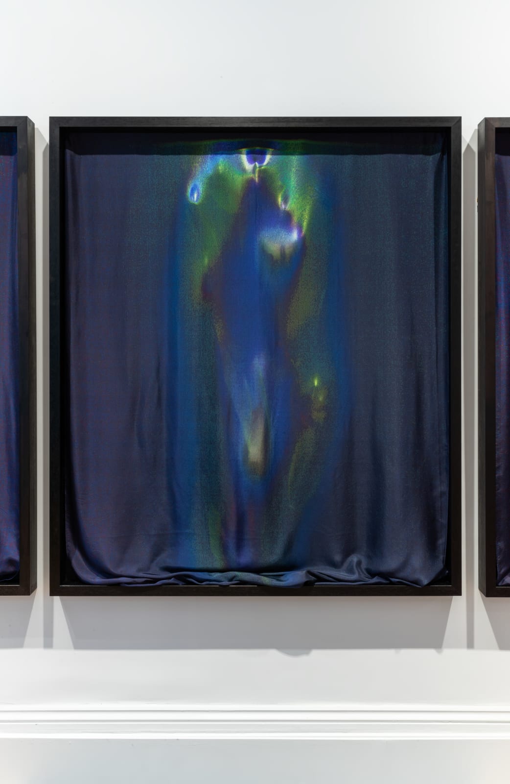 WeiXin Quek Chong, orchid breathing in deep blue mode 1-3., 2021