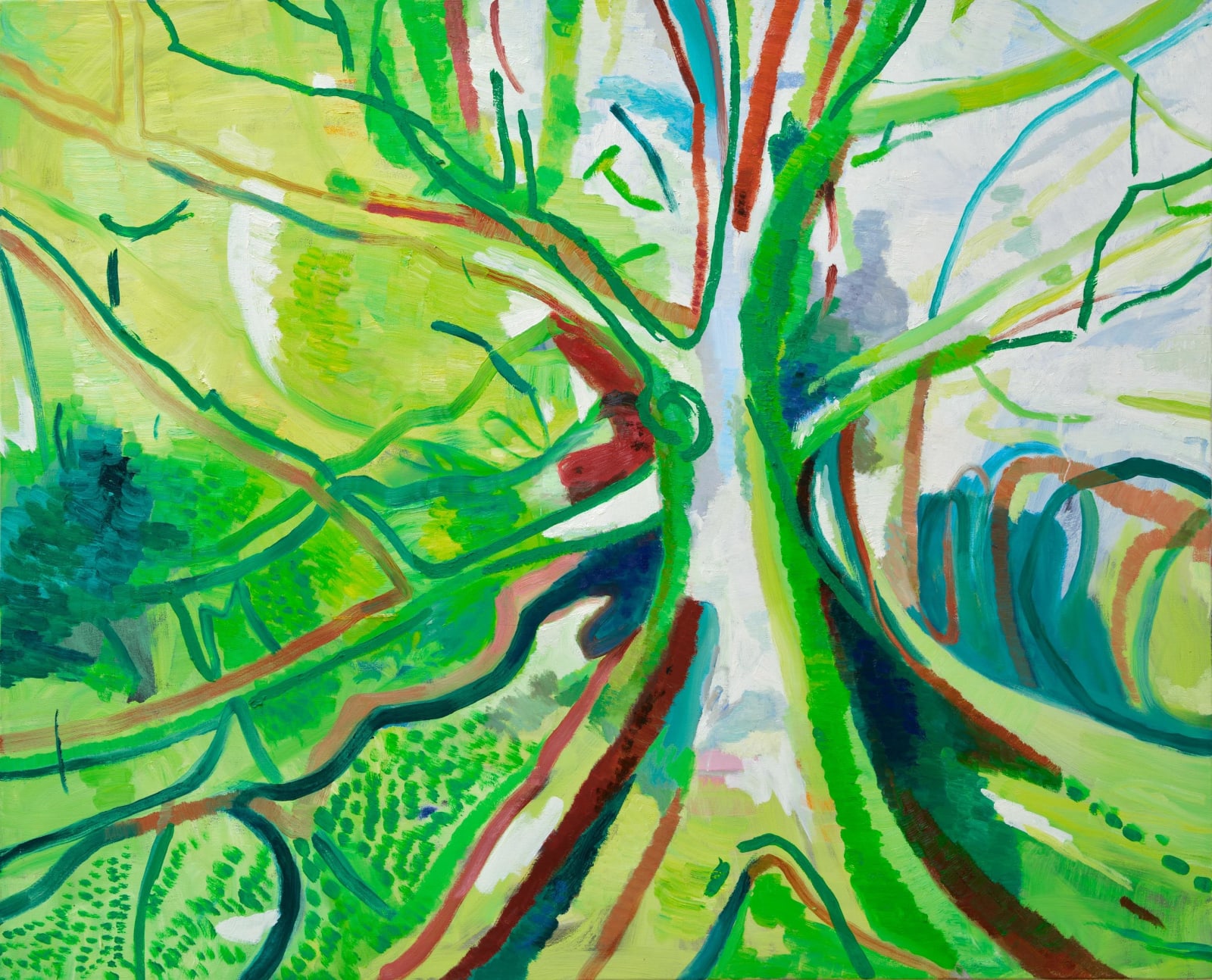 Fang Wei, Scenery With Trees, 2019 | AIKE