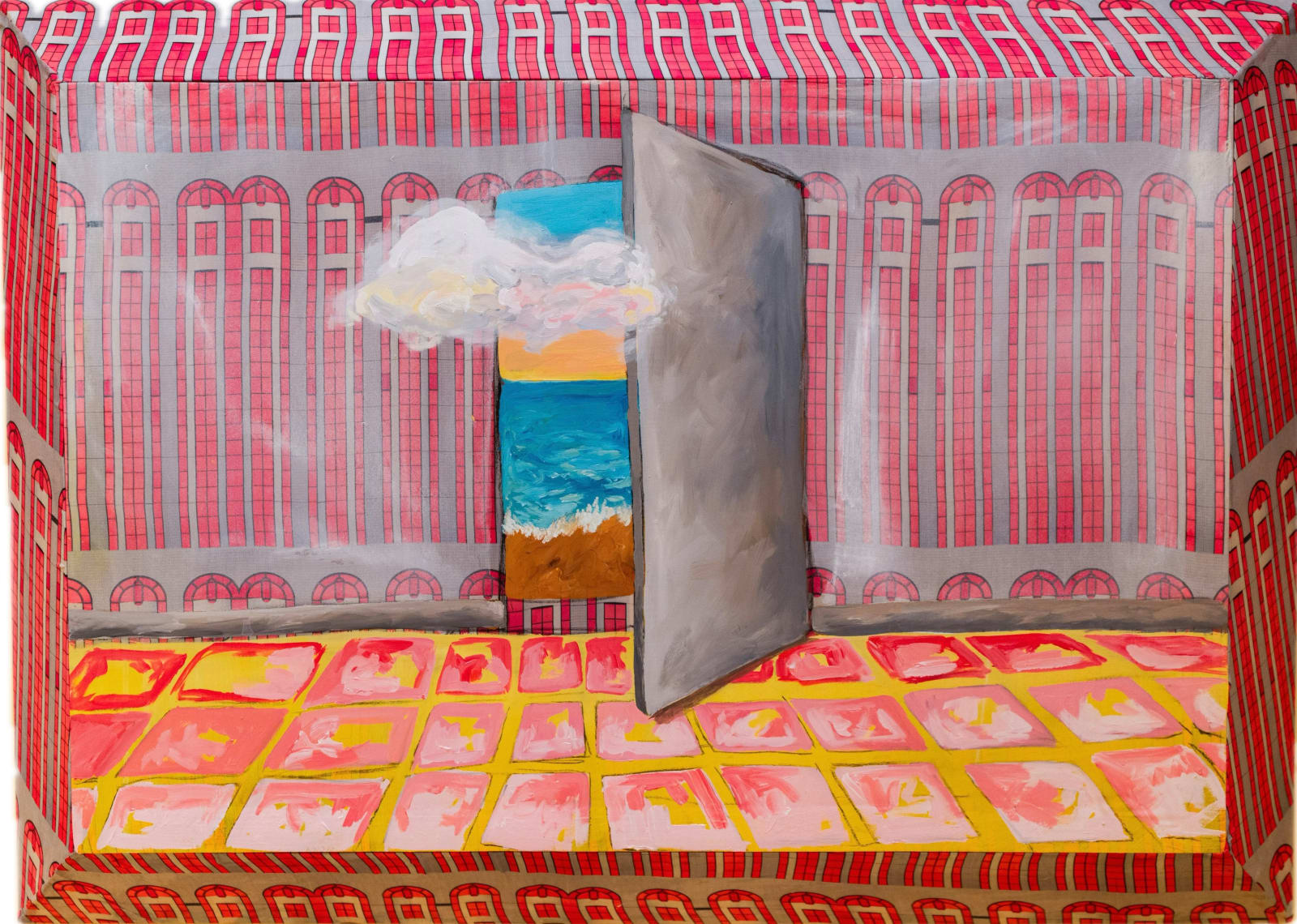 Shama Al Hamed, It's just a passing cloud, 2024