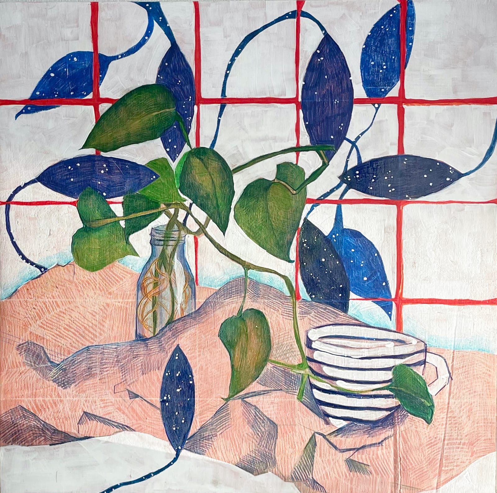Yosra Emamizadeh, Coffee Cup and Thoughts, 2021