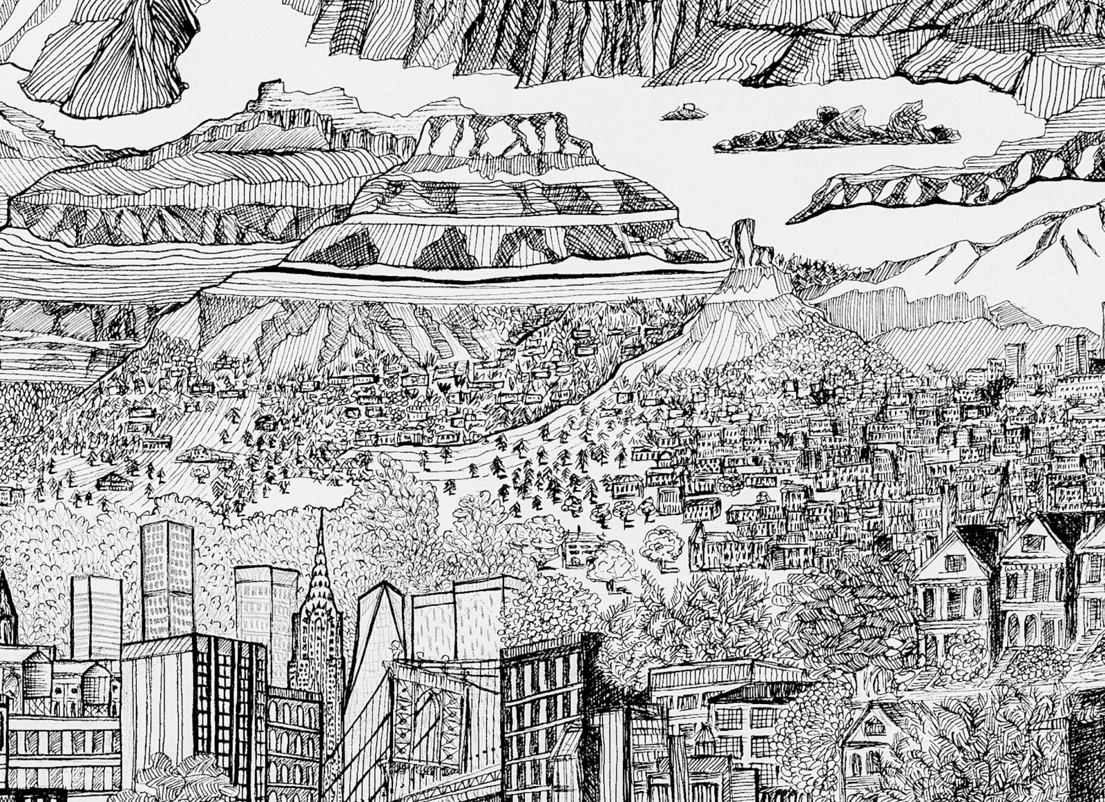 Bénédicte Gimonnet, Peregrinations V, 2024