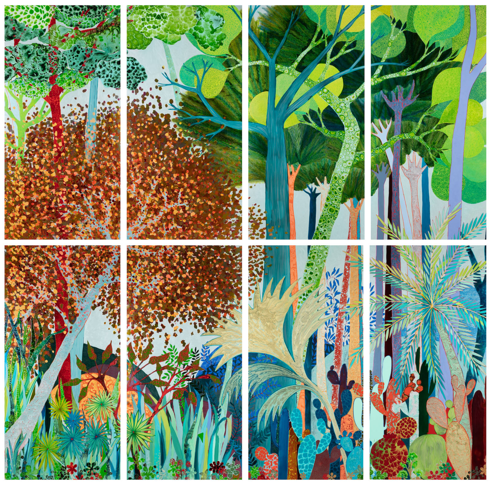 Bénédicte Gimonnet, Grand Eden SQ 1-8 , 2022