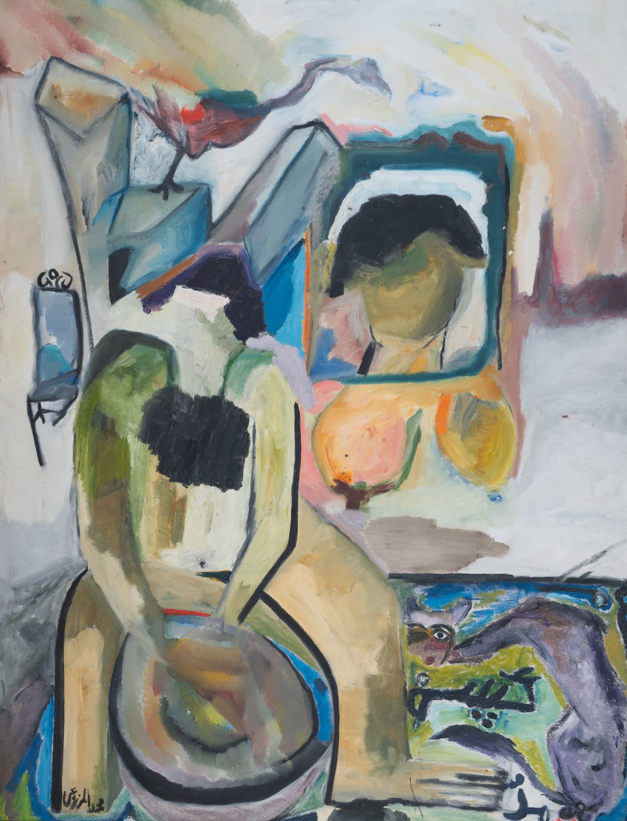 Mohamed Al Mazrouei, Untitled 101, 1988