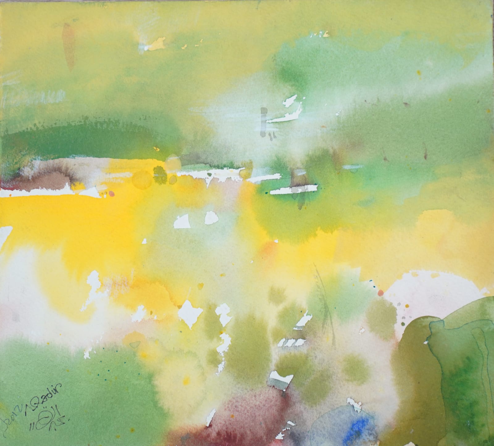 Abdul Qadir Al Mubarak, Untitled