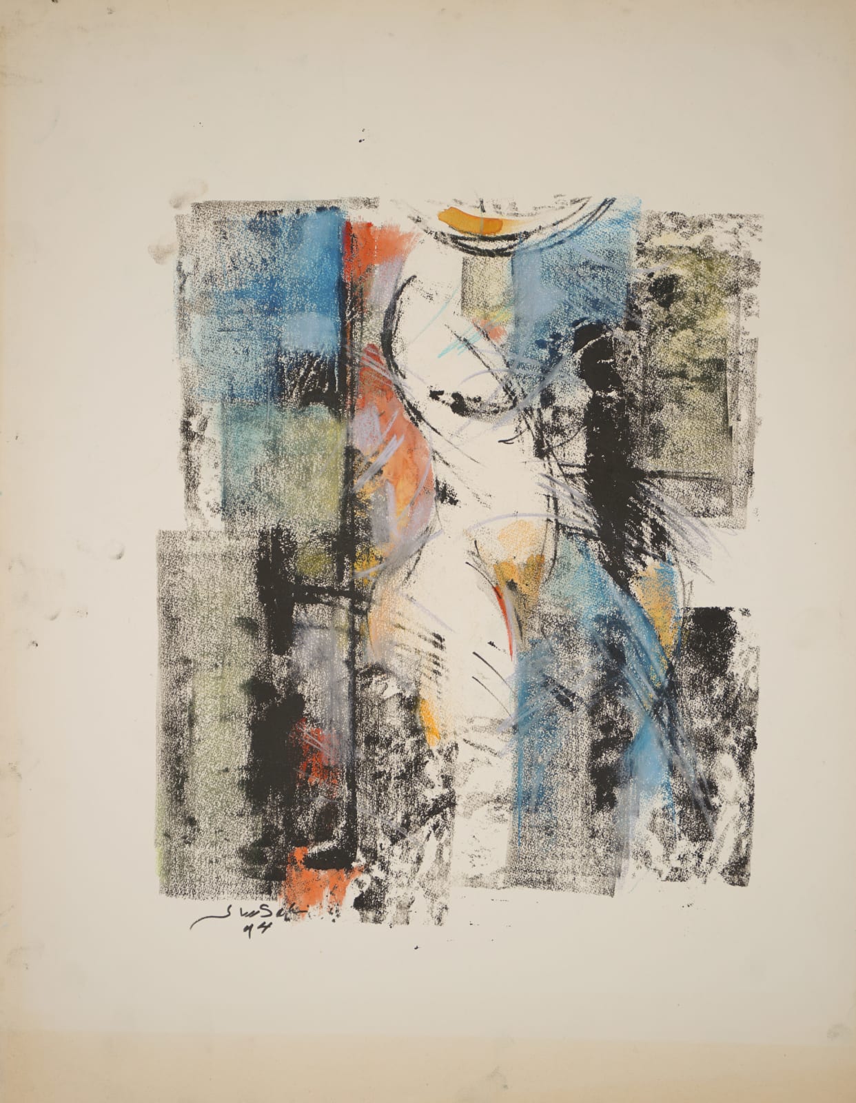 Abdulrahim Salim, Untitled 80, 1994