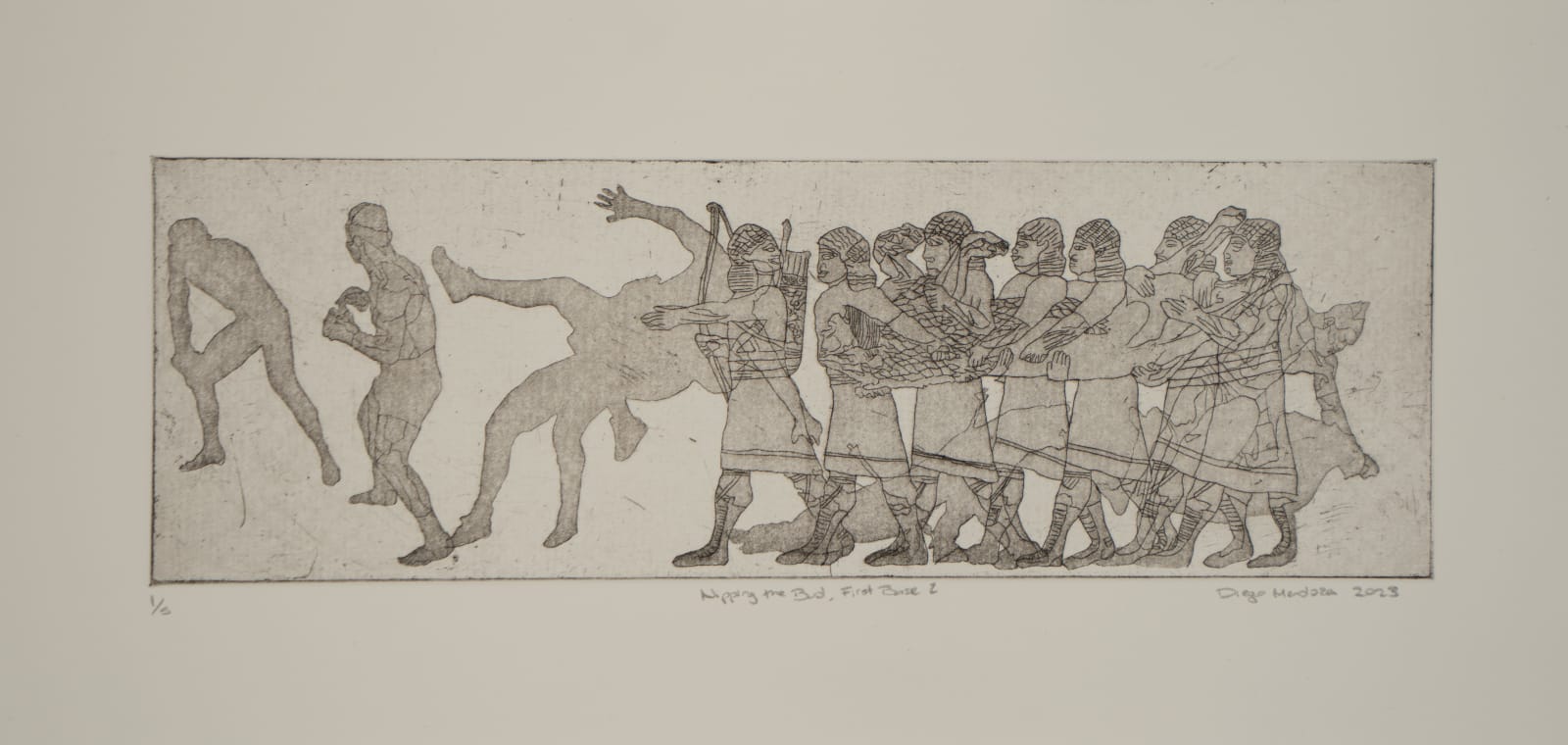 Diego Mendoza, Nipping the Bud, First Base 2, 2023