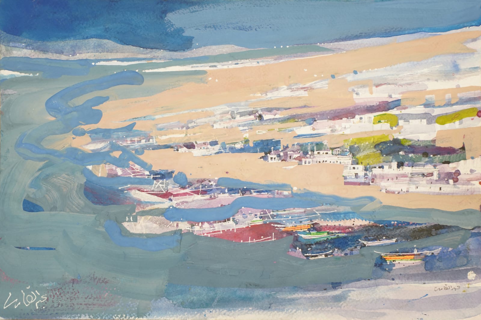 Abdul Qadir Al Mubarak, Untitled