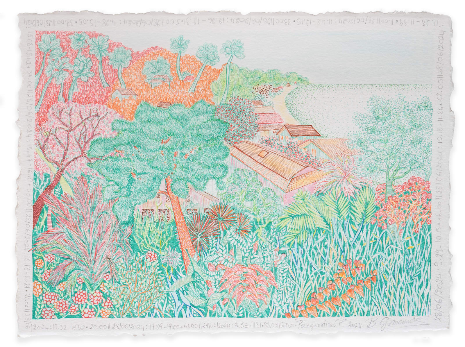 Bénédicte Gimonnet, Peregrinations P, 2024