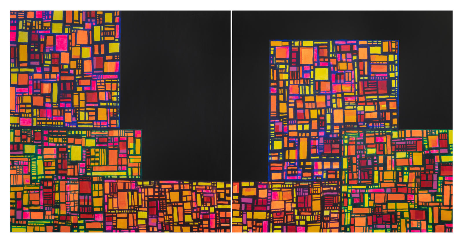 Layla Juma, Untitled City, 2022