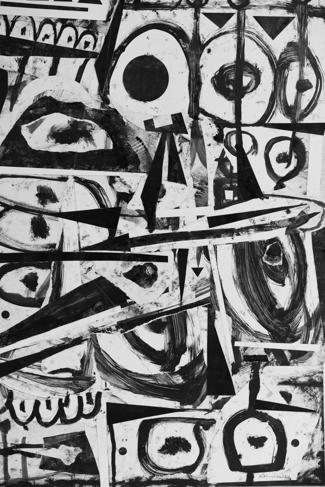 Khalid Al Banna, Diverse Shapes 1, 2023