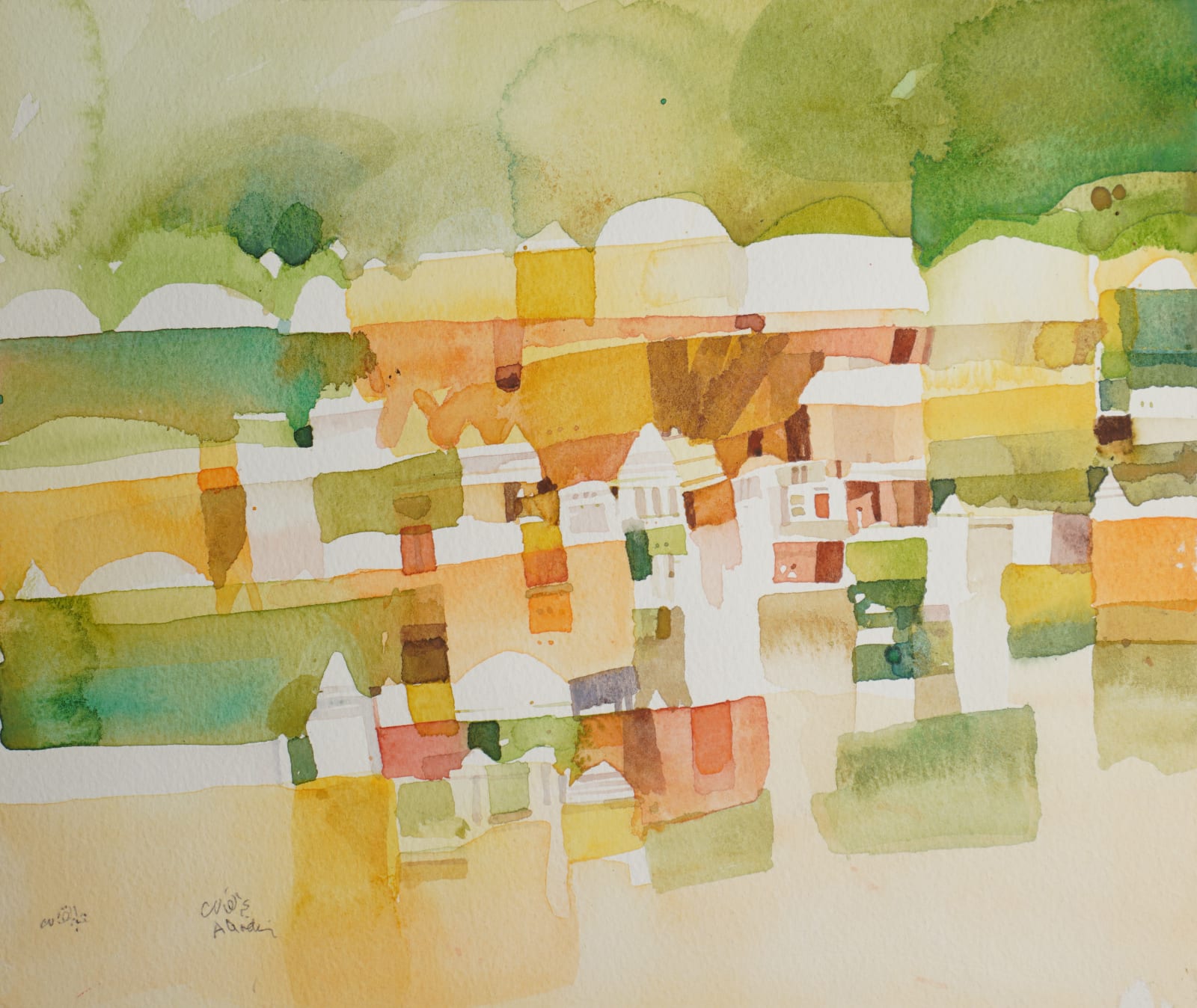 Abdul Qadir Al Mubarak, Untitled