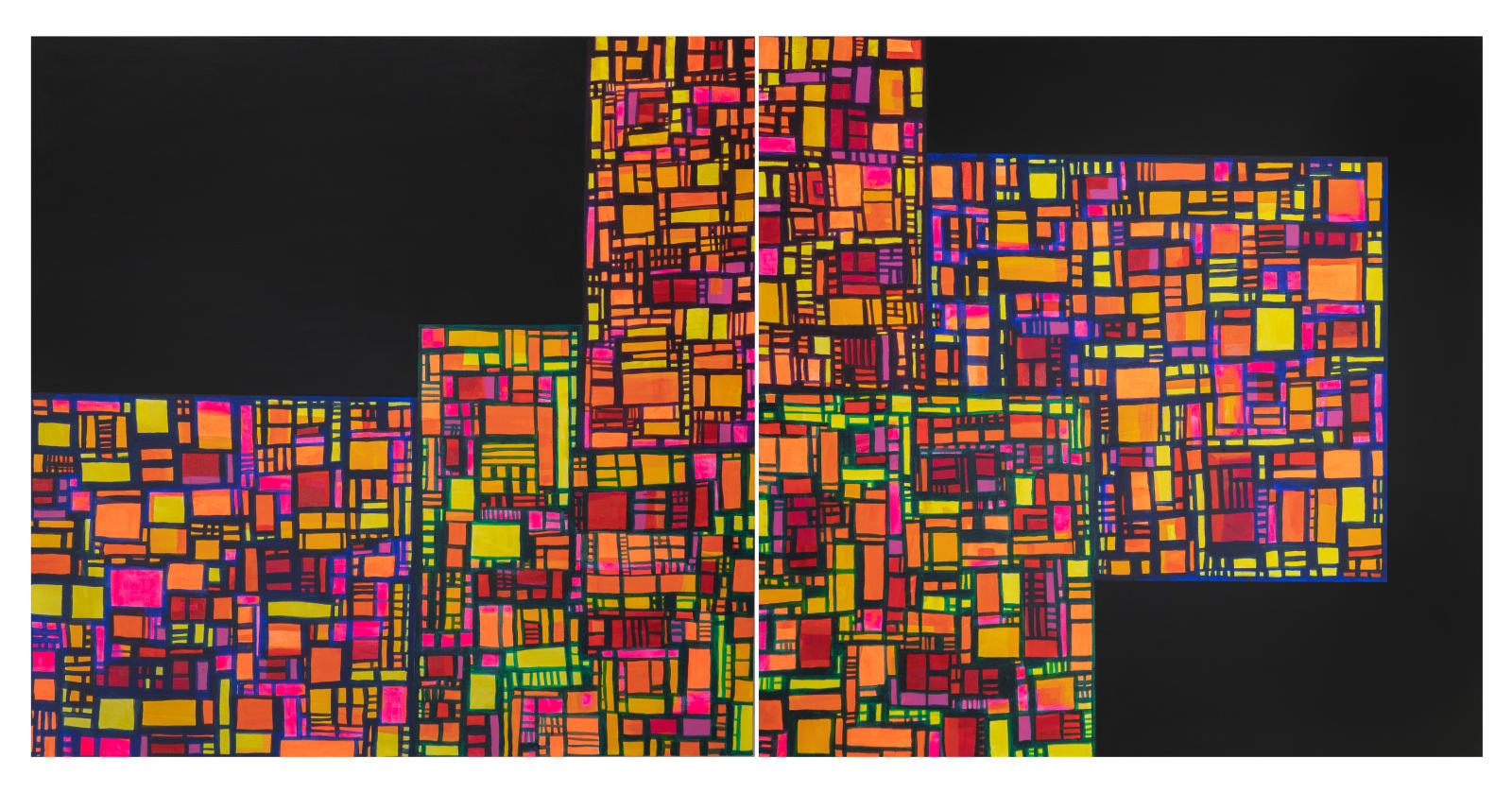 Layla Juma, Untitled City, 2022