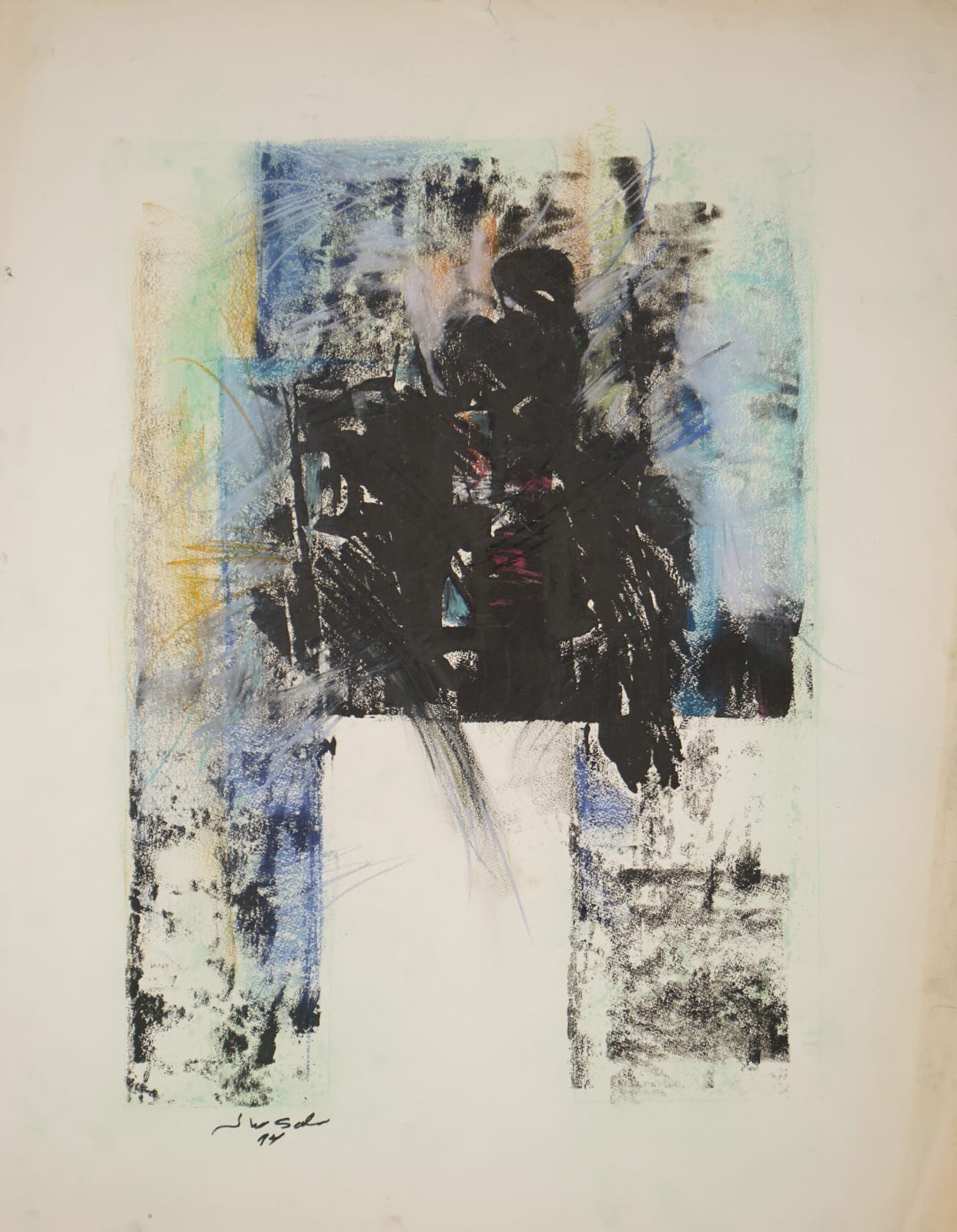 Abdulrahim Salim, Untitled 75, 1994