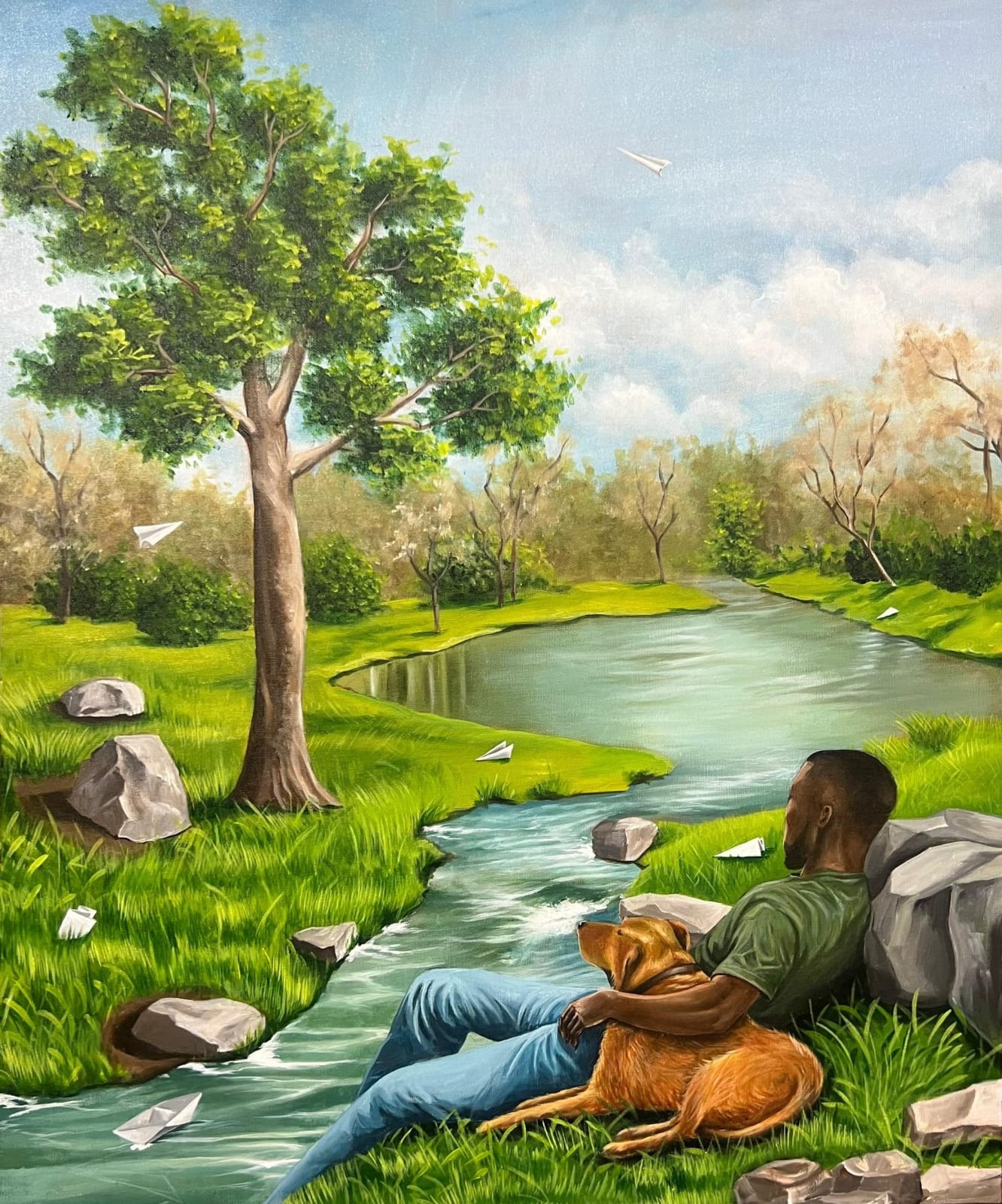 Adeniyi Damilola, Drifting Thoughts, 2025