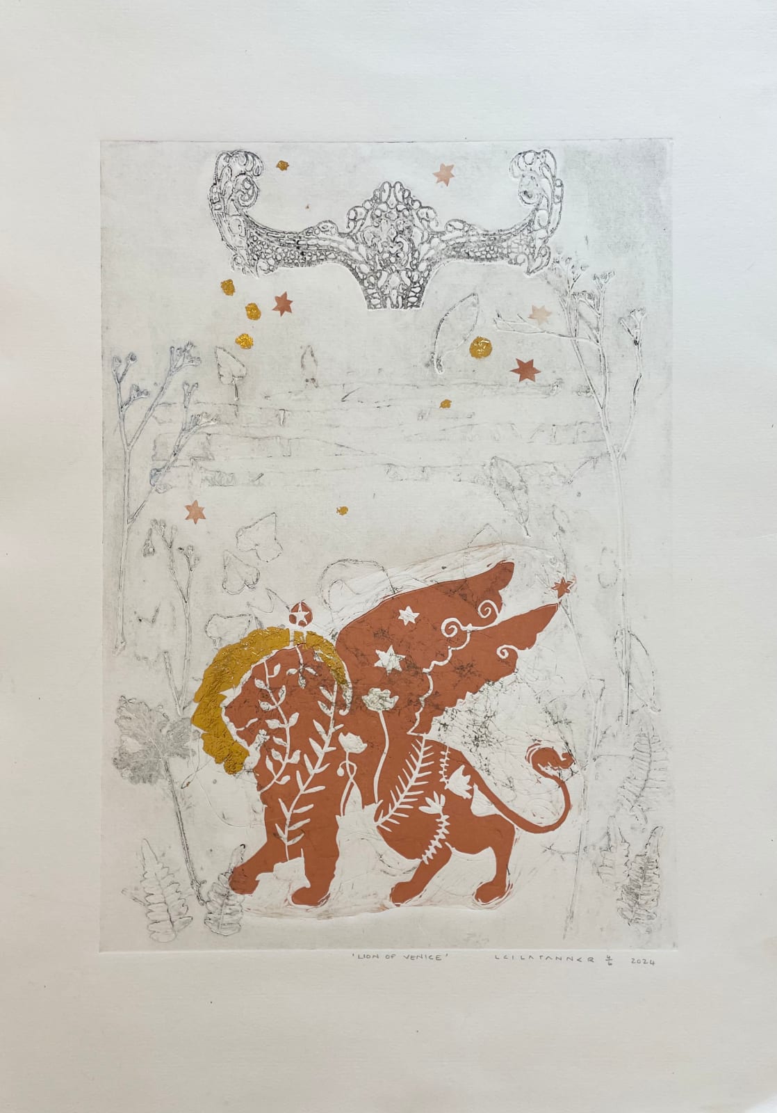 Leila Rose Fanner, Lion of Venice n. 4, 2024