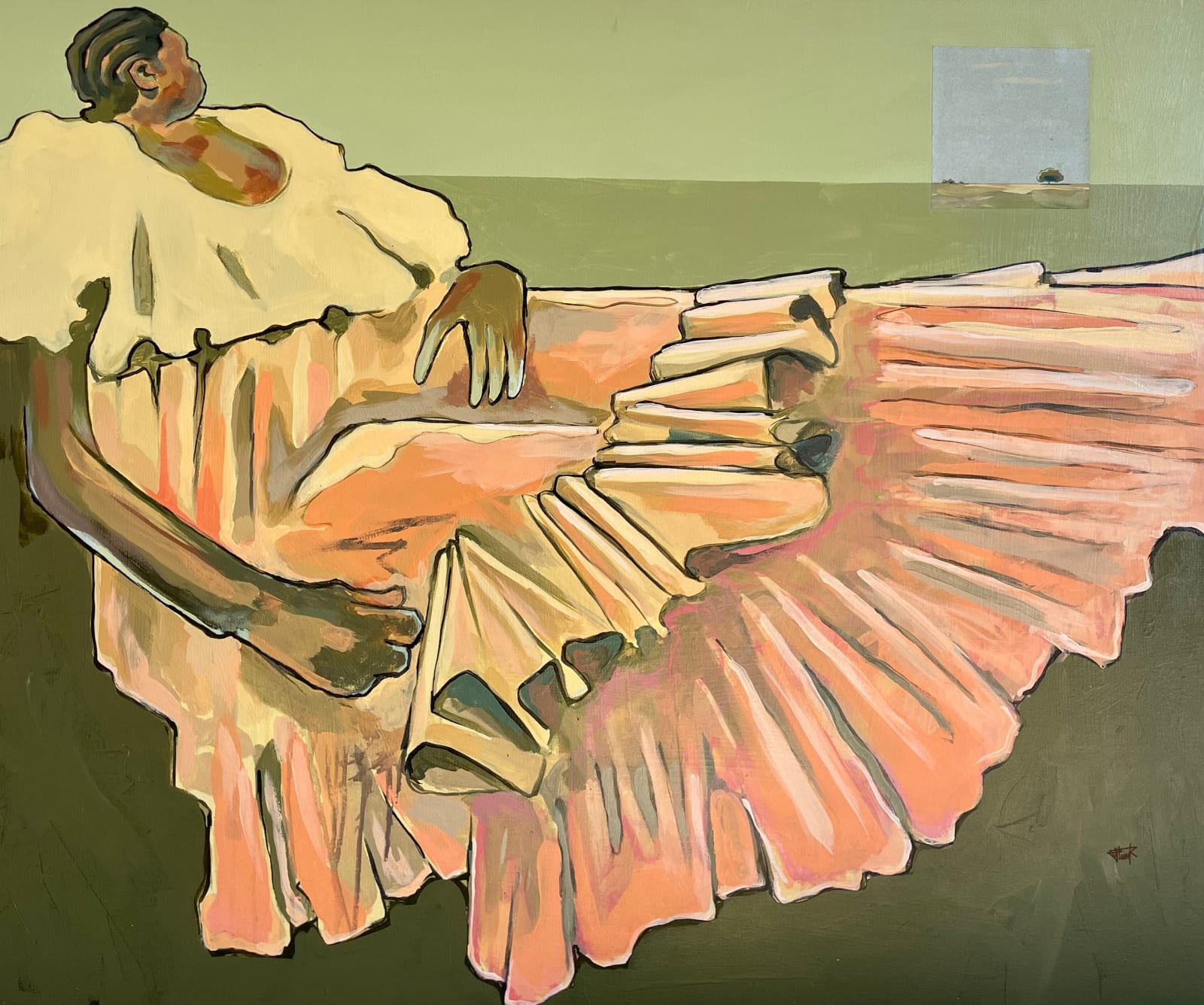 Allan Kioko, Mama Mawazo (Swahili for "Woman in Deep Thought"), 2023
