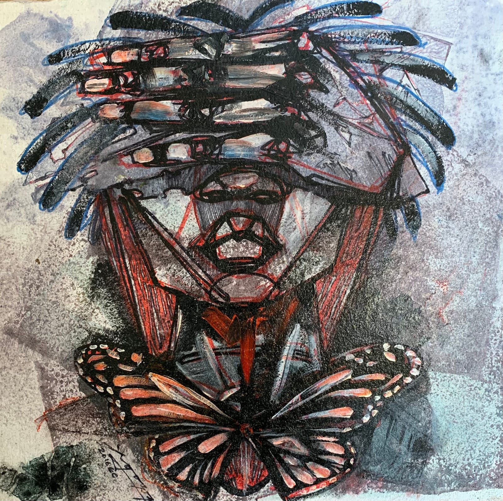 Simon Abraham, Feel Outside the Box #3, 2024