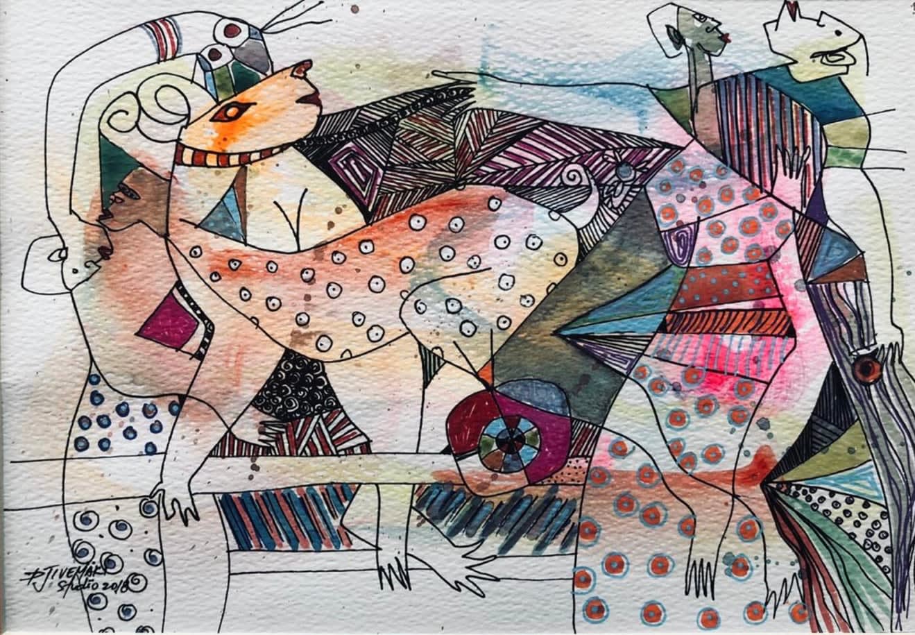Samuel Djive, The game is over, 2018