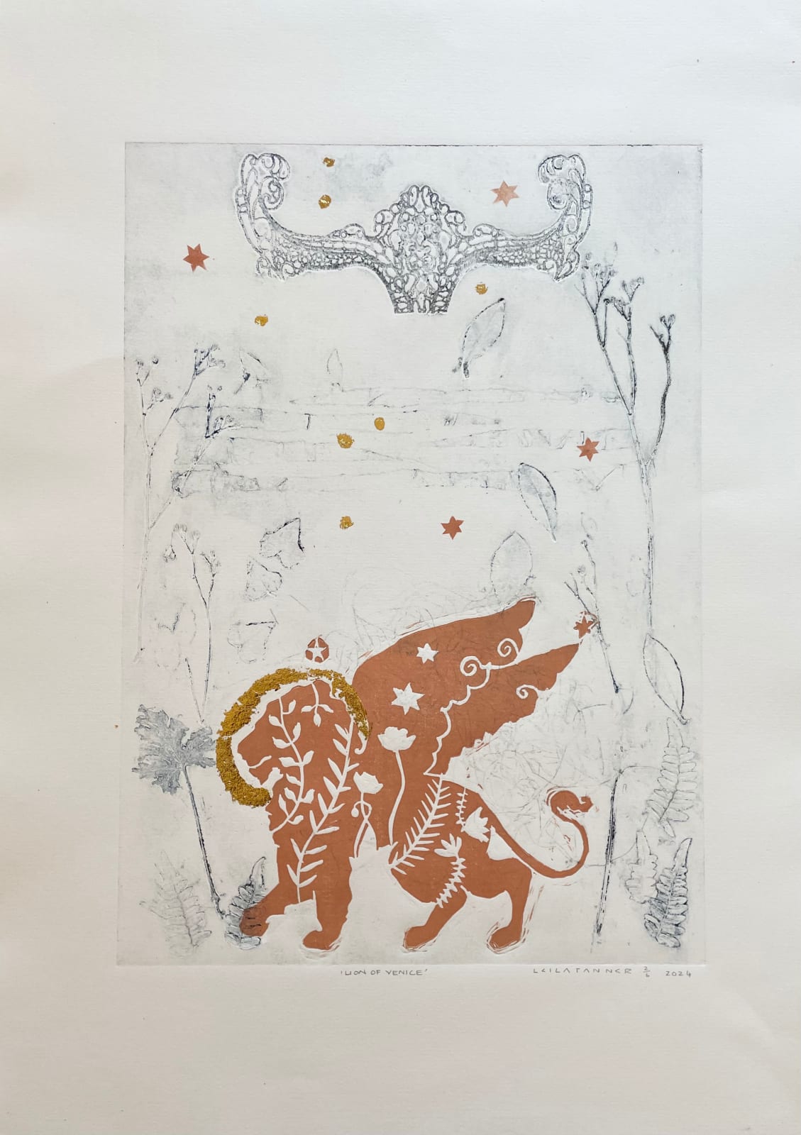 Leila Rose Fanner, Lion of Venice n. 2, 2024