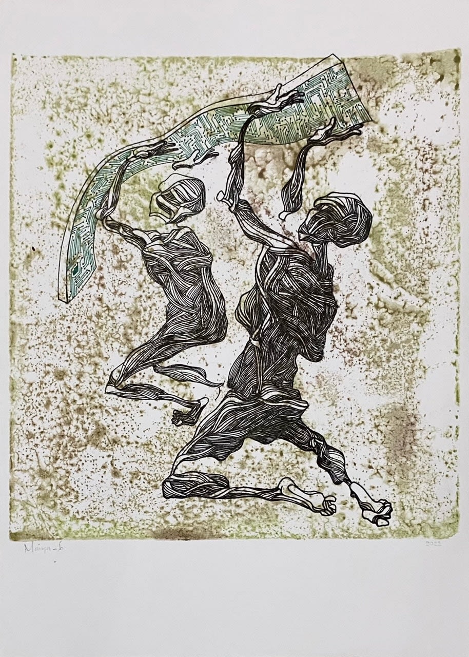 Maina Boniface, Artificial Connection, 2022