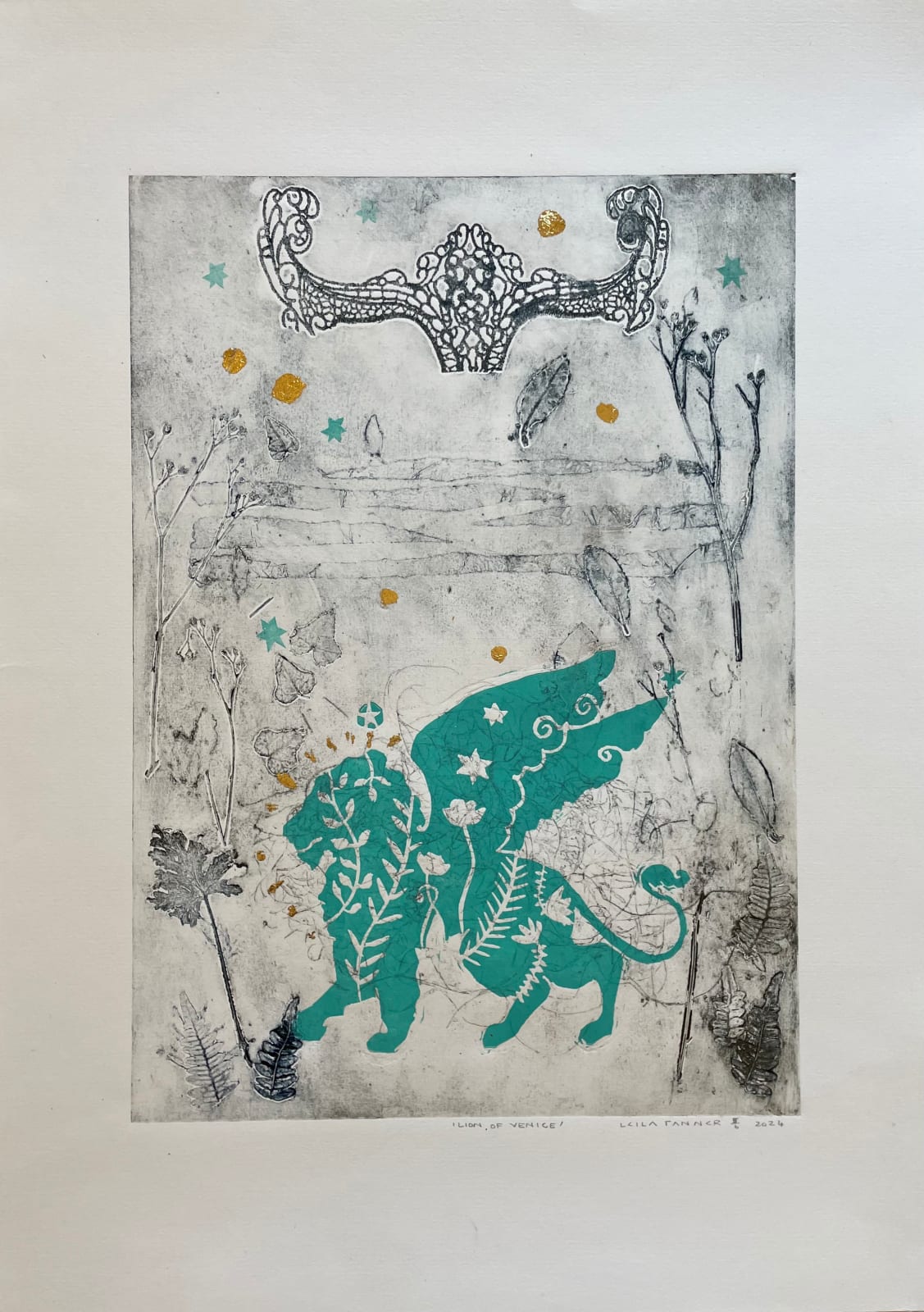 Leila Rose Fanner, Lion of Venice n. 5, 2024