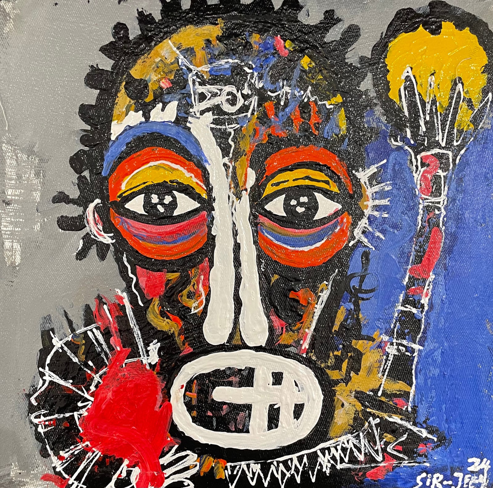 James Mwangi, Self Portrait, 2024