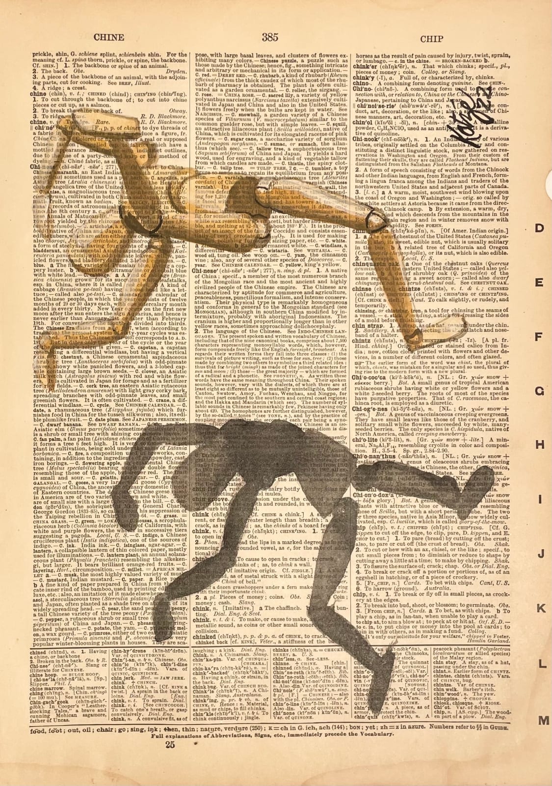 John Kotzè, Flailing, Falling, Floating… I, 2022