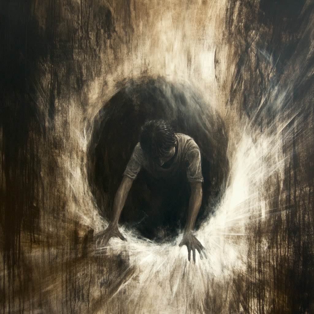 Peter Mukhaye, Consumed by My Shame, 2024