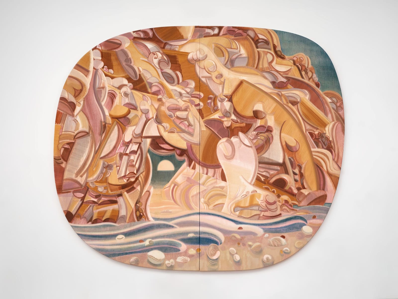 Su, Yu-Xin, The Sky Trades with the Land in Shallow Water (California Coastline), 2024