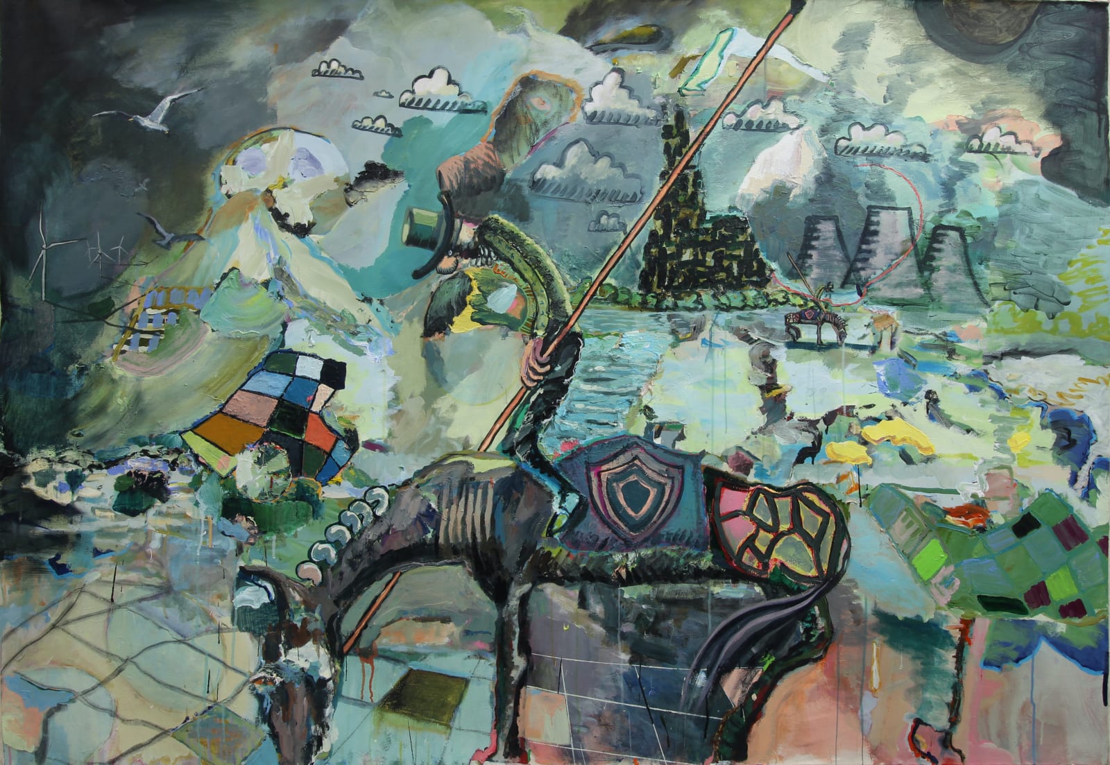 Paul Newman, 'Don Quixote', 2020