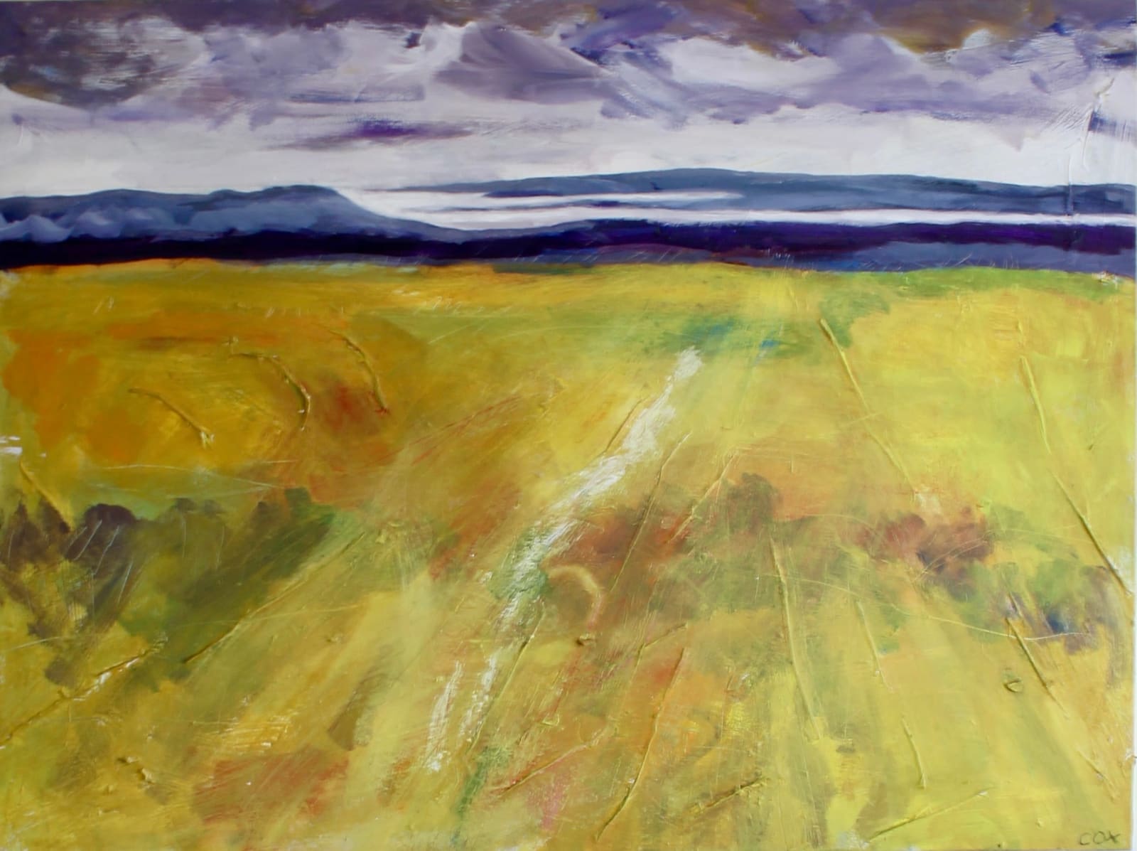 Deborah Cox, The River Severn from Selsley