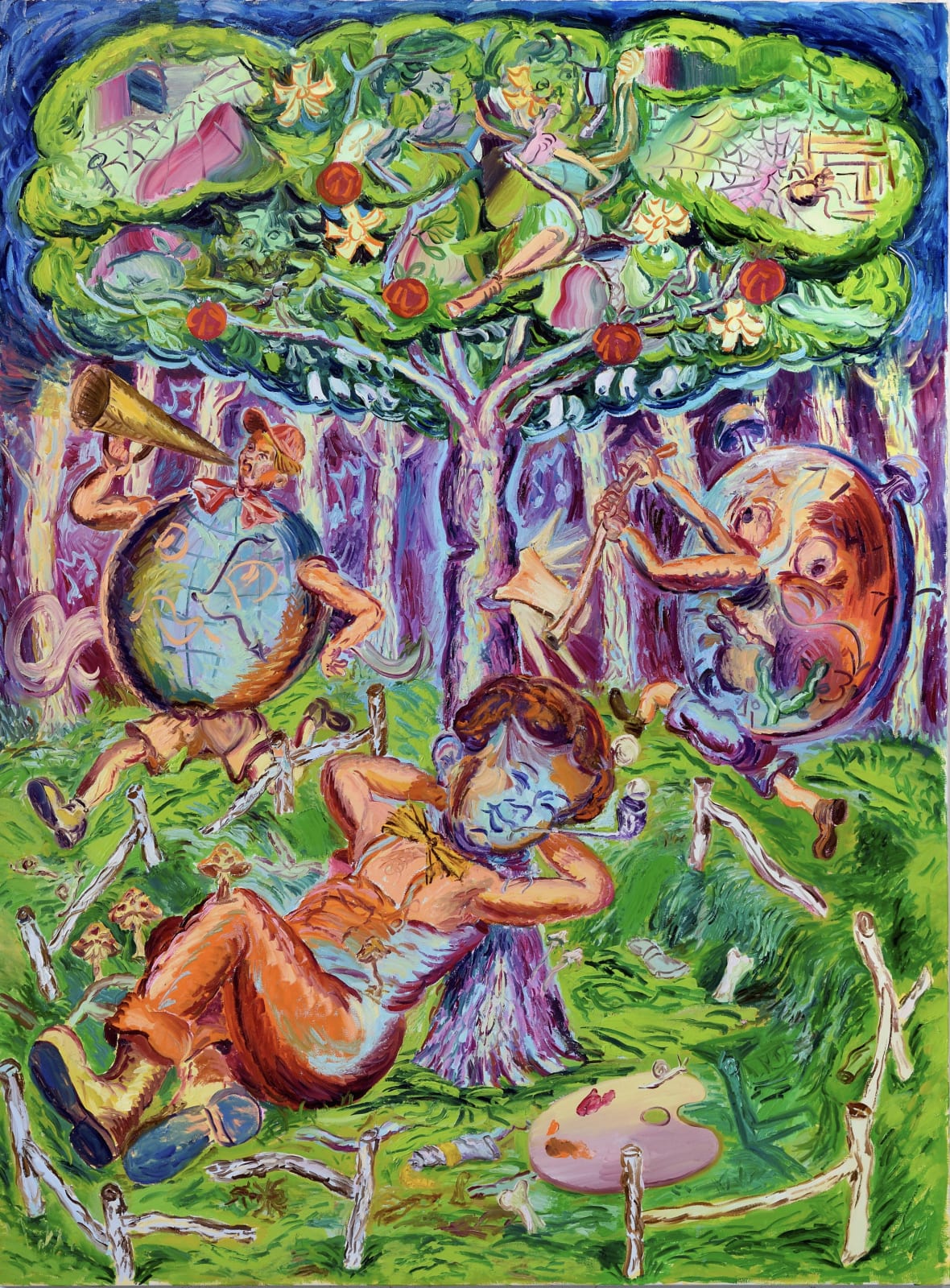 Jaime Valtierra, 'Dream Of The Artist Against The Spectre Of Time', 2020