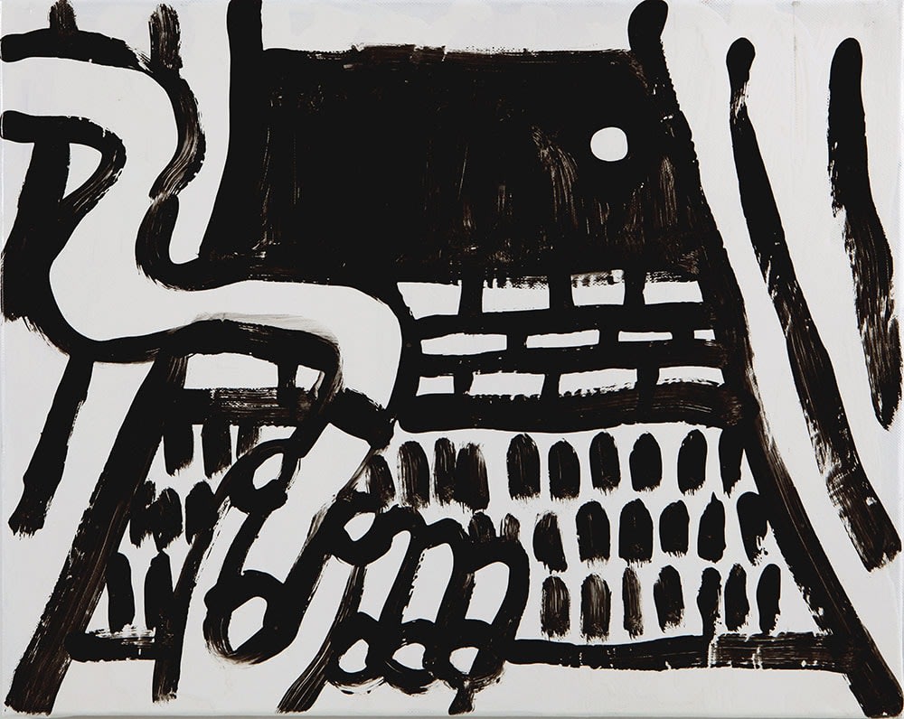 Enzo Marra, Night Window (smoking), 2020