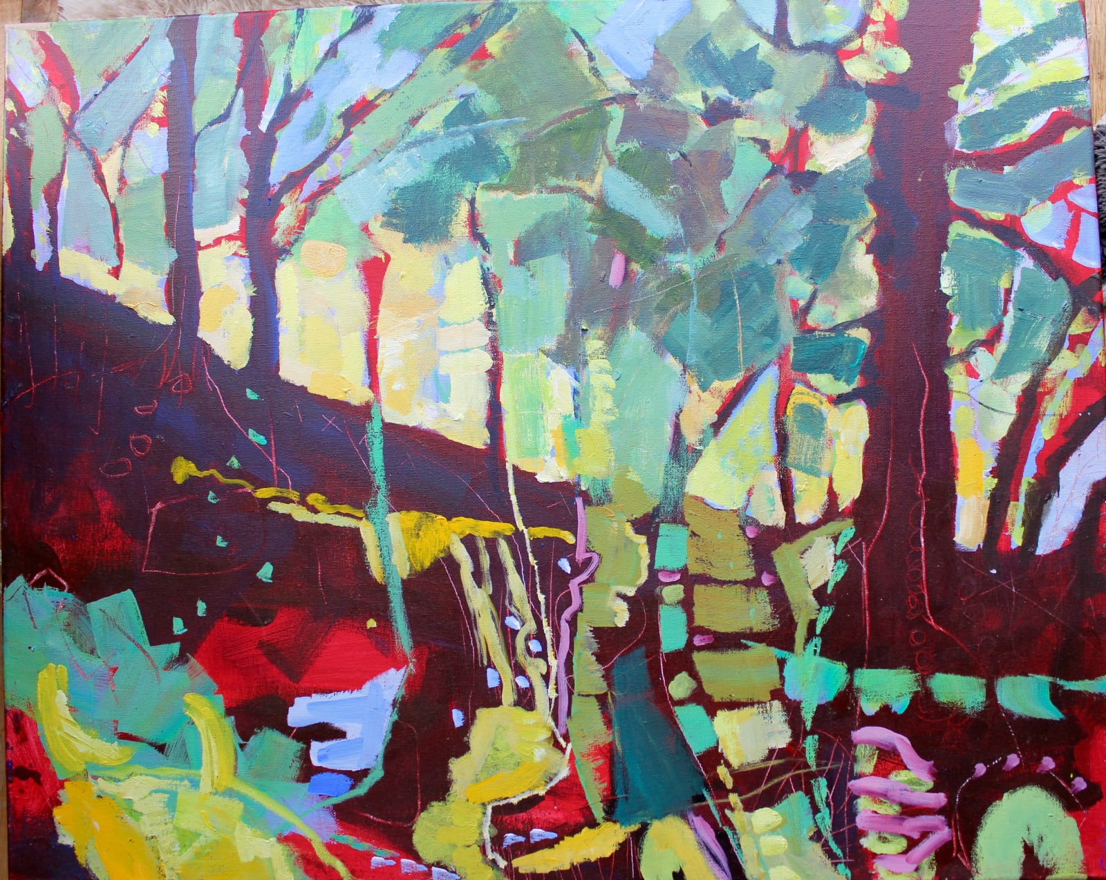 Deborah Cox, Woods in Summer, Slad