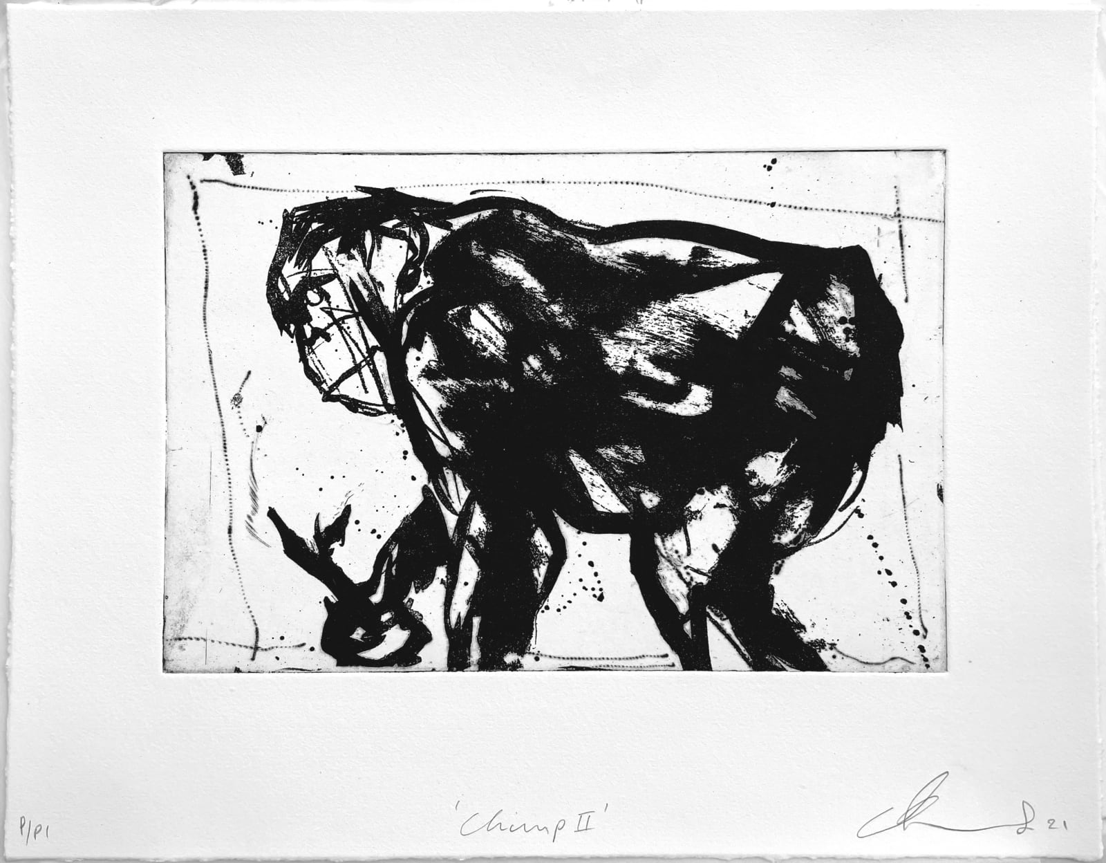 Chris Burns, Chimp, 2021