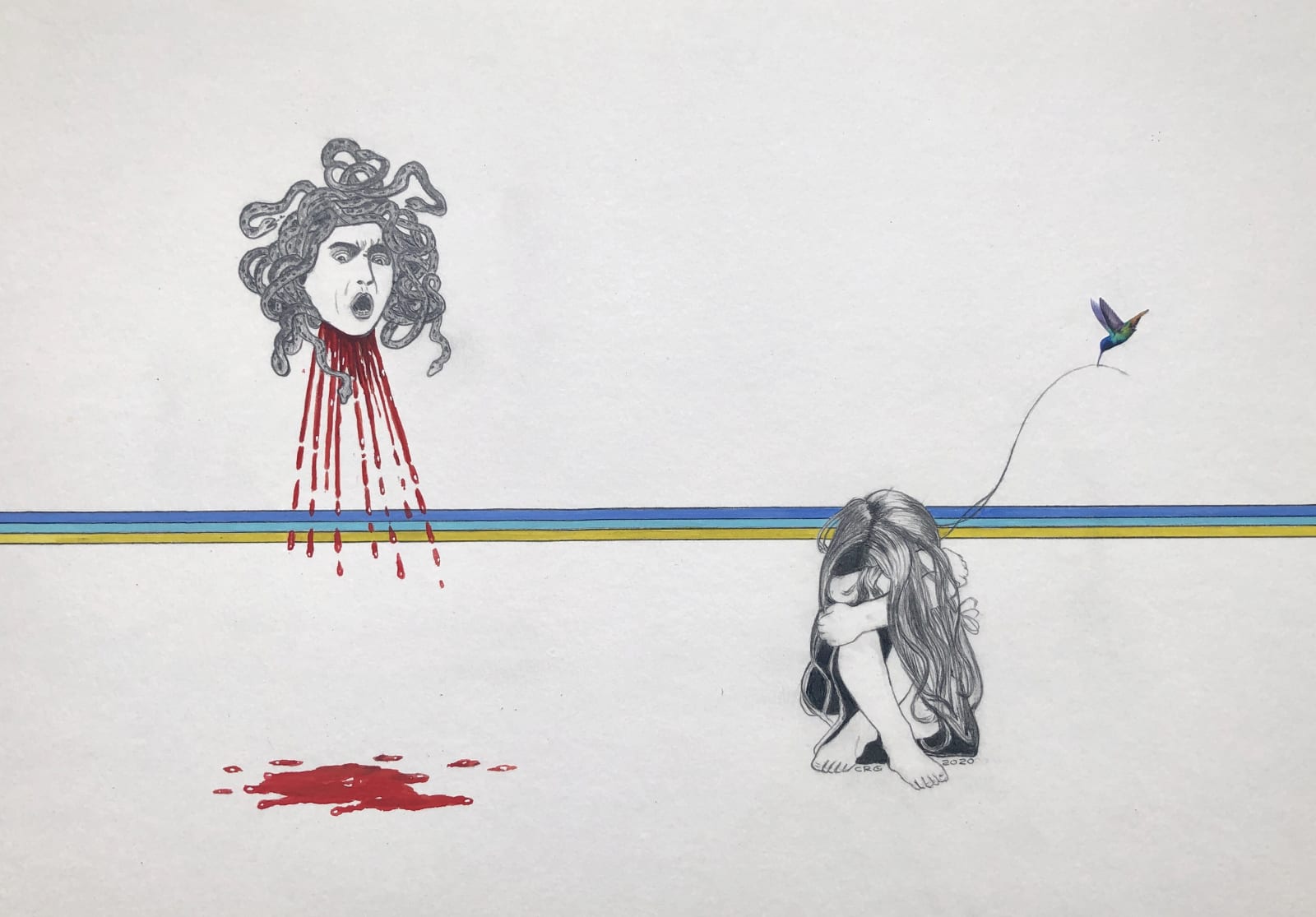 Cristina Ruiz Guiñazú, 'Qué Susto', 2020