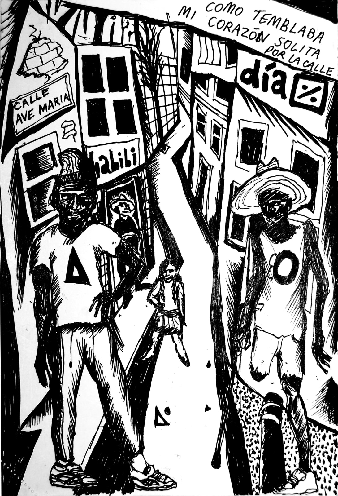 Ben Westley Clarke, 'Calle Ave Maria', 2021