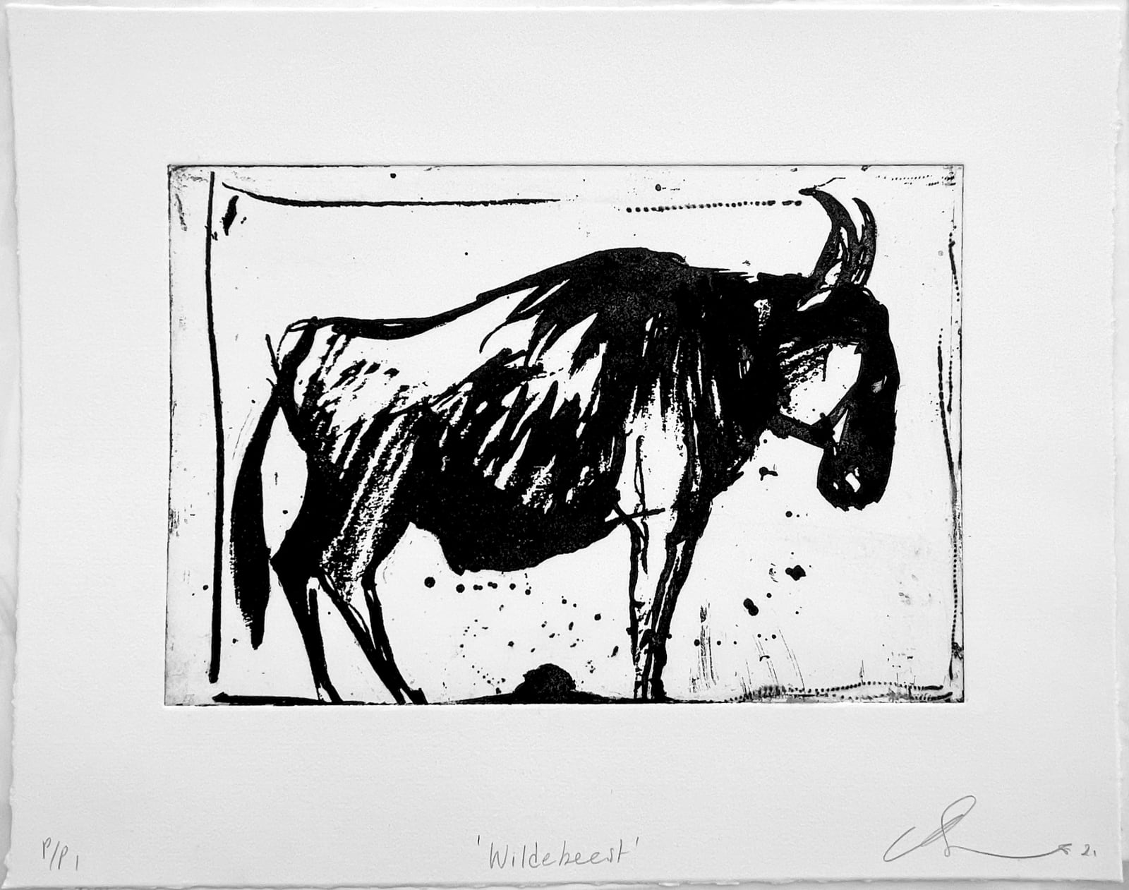 Chris Burns, Wildebeest, 2021