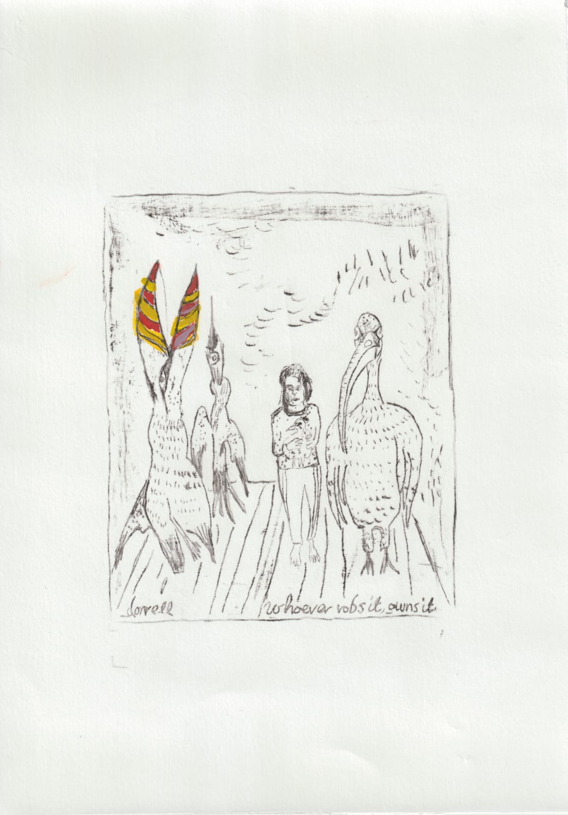 Oliver Dorrell, ‘Whoever Robs It, Owns It’, 2020