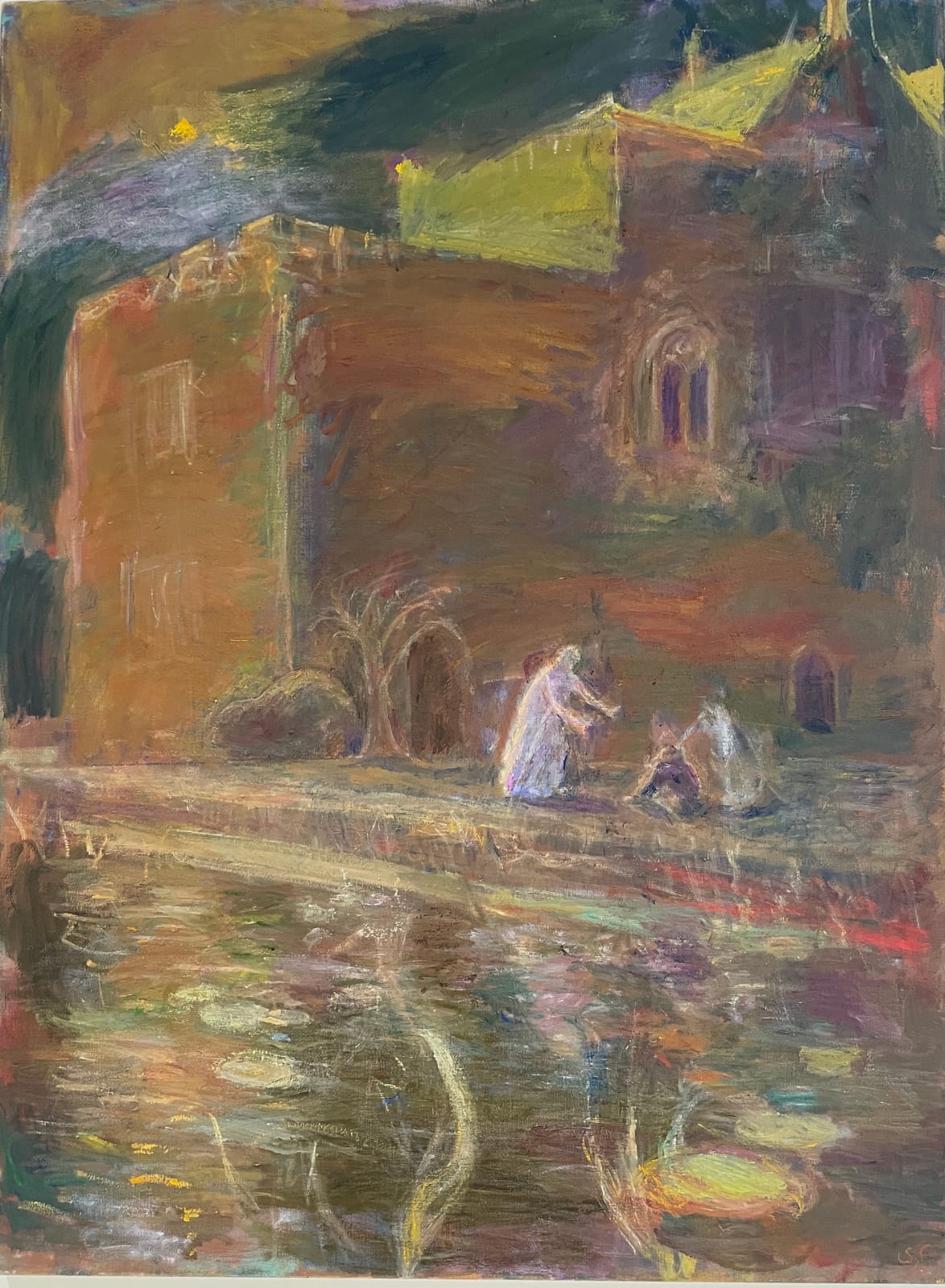 Susannah Fiennes, Figures with Morning Light, 2001-2022